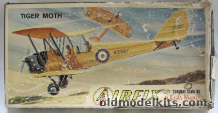 Airfix 1/72 DH Tiger Moth - Craftmaster Issue, 1004-30 plastic model kit